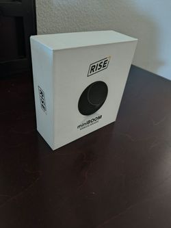 Open box Rise Mini Boom Portable Speaker