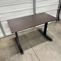 48x24in Electric Power Standing Work Desk 