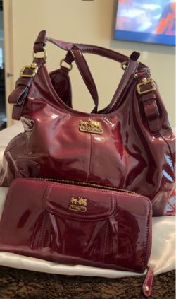 Vintage coach red cherry
