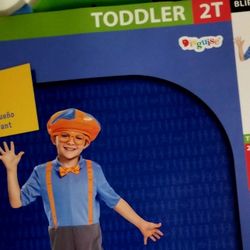 Blippi Halloween Toddler Costume Size 2T