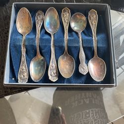 Vintage Carnation Spoons 