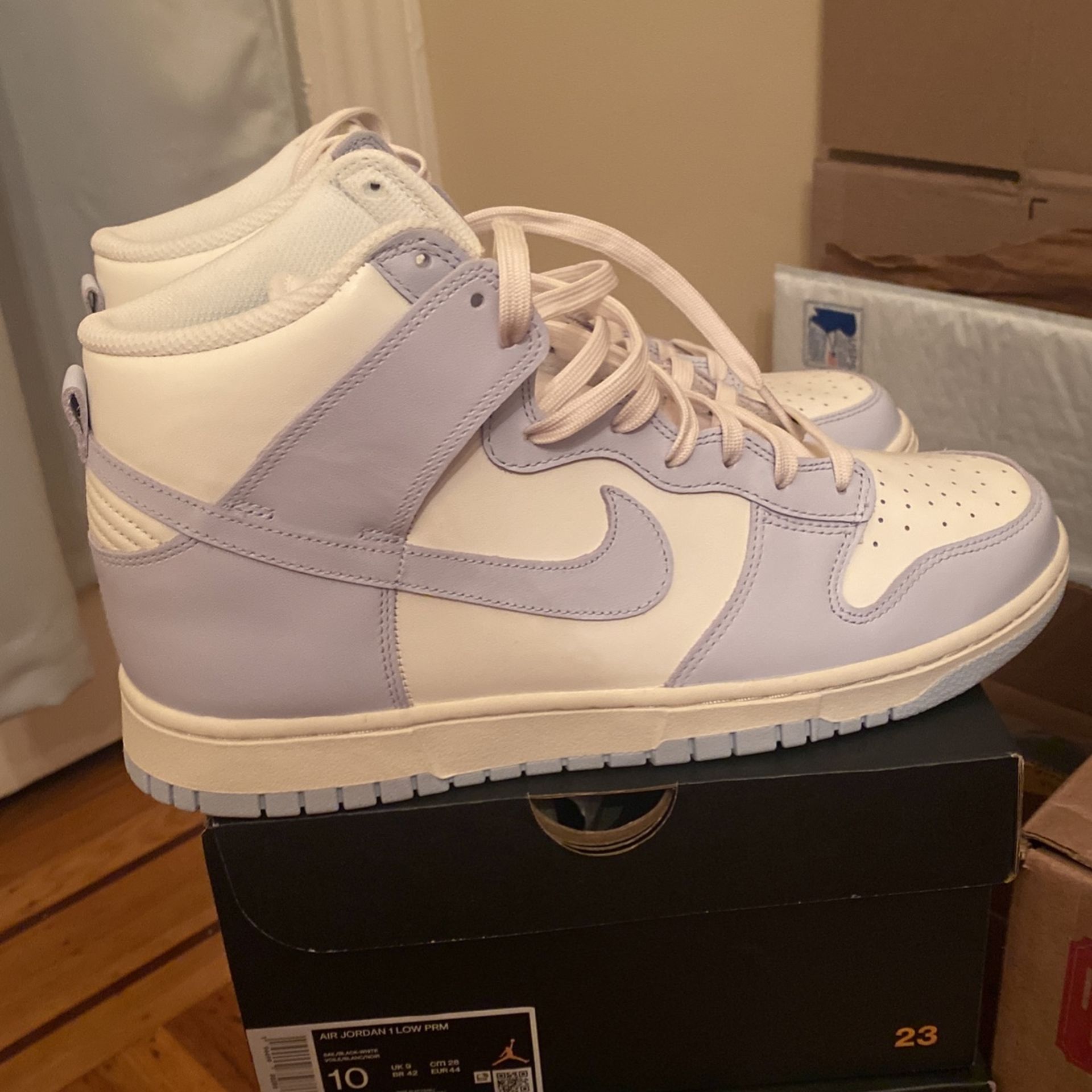 NEW Nike Dunk High 'Football Grey' Size