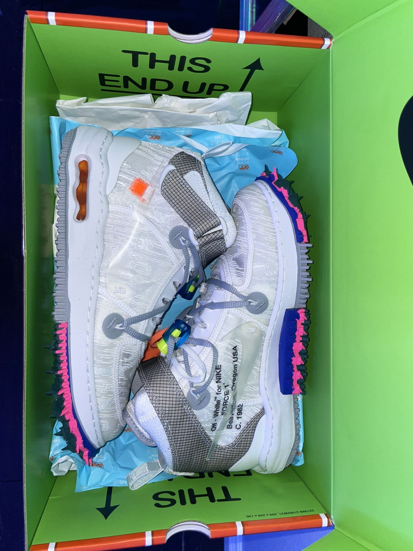 Off White x Nike AF1 Mid,New Products : American Fashion Style Bags On Sale