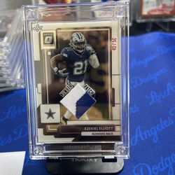 Dallas Cowboys Ezekiel Elliot Game Worn Jersey