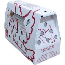 New Live Bird Shipping Box With Divider