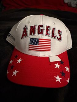LA Angels 4th of July Snapback Hat