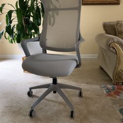 Realspace Lenzer Mesh High-Back Task Office Chair, Gray,