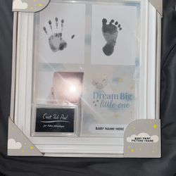Baby Print Picture Frame 
