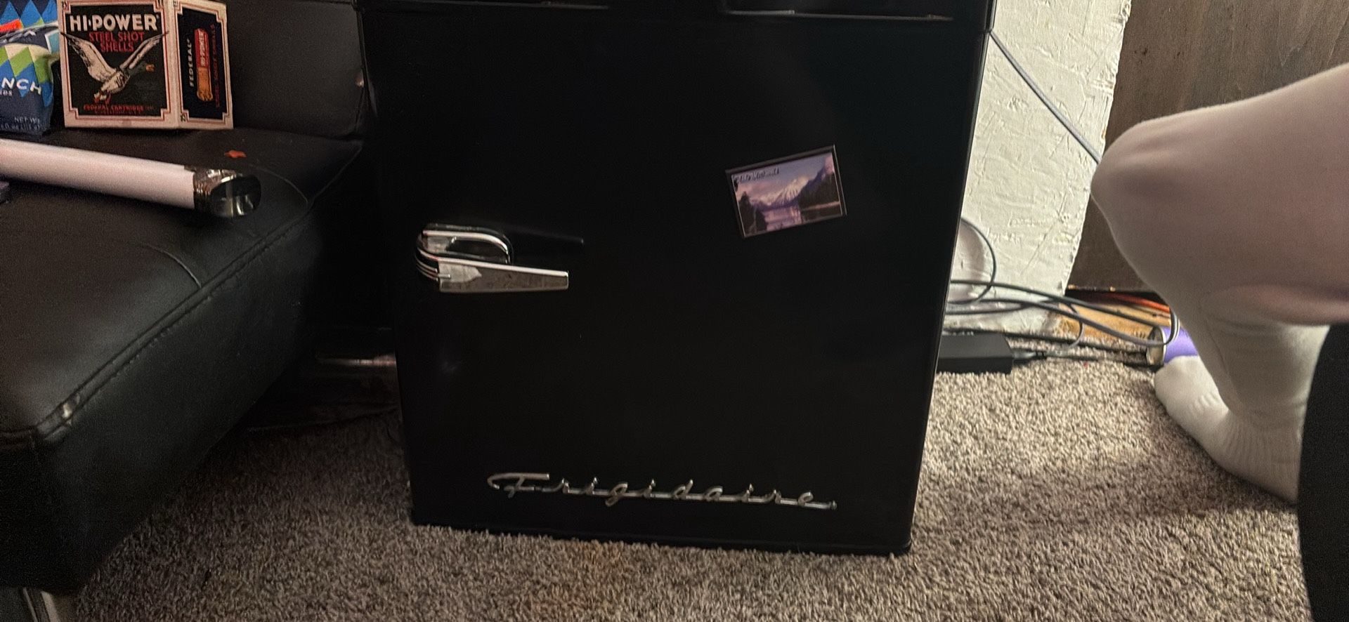 Black Mini Fridge