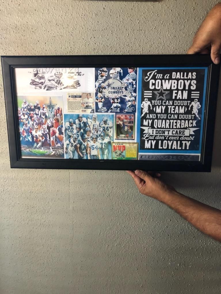 Cowboys picture frame
