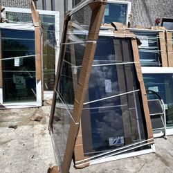 96x96  Impact Sliding Glass Door