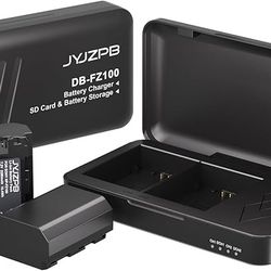 JYJZPB 2 Pack NP-FZ100 Batteries and DB Dual Battery Charger for Sony