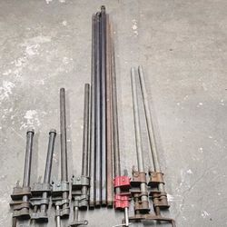 PIPE CLAMPS (7) & (11)3/4" PIPES $125