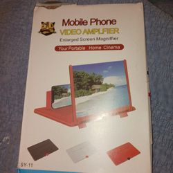 Mobile Phone Video Amplifier In Largest Your Screen