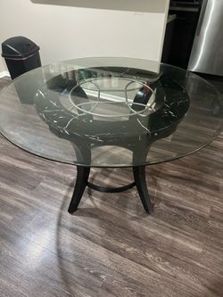 Dining table with chairs