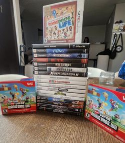 Videogame Case And Manual Lot (no games)
