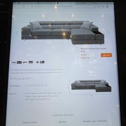 Leather Modani Couch 