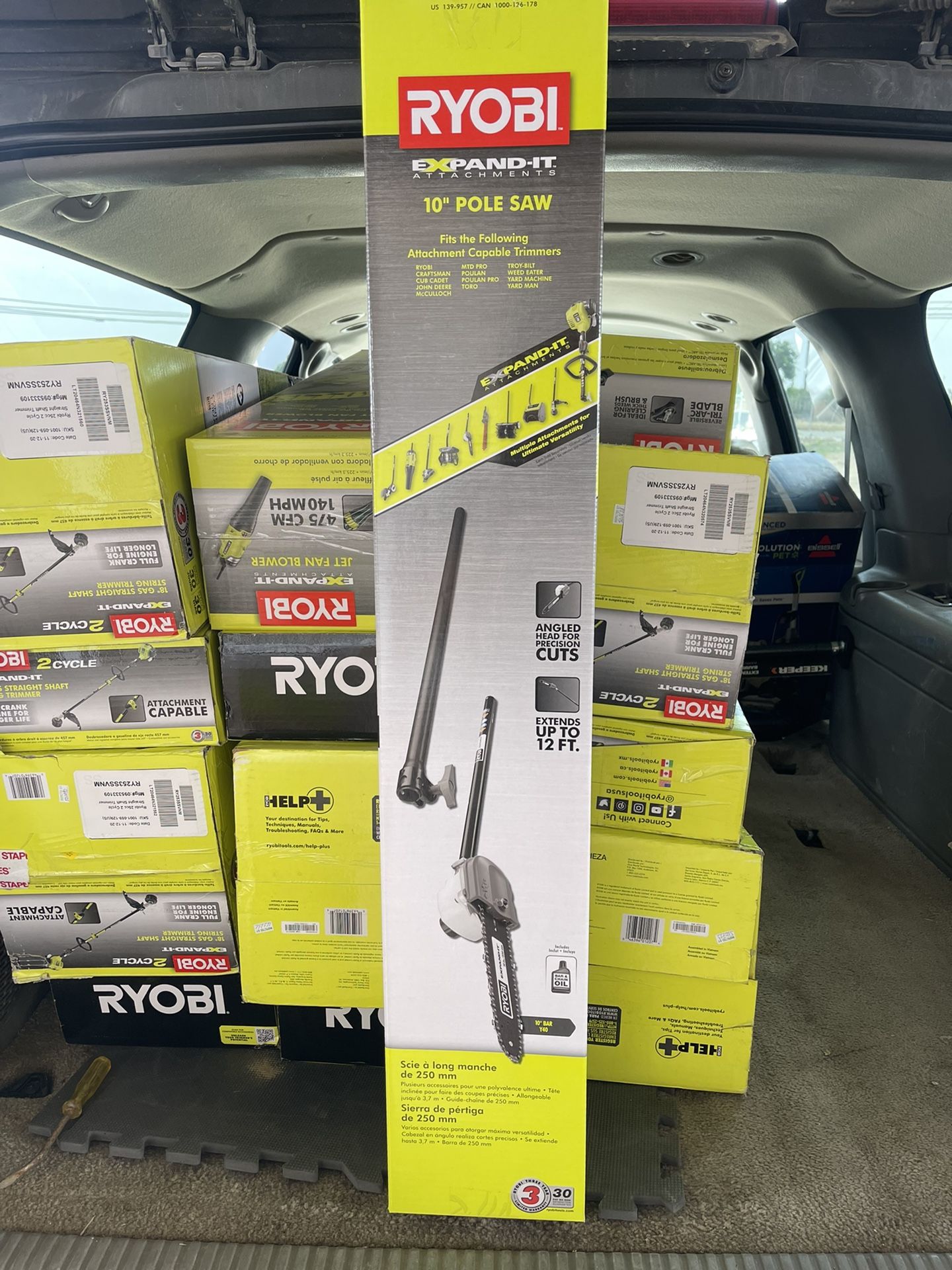 RYOBI Expand-It 10 in. Universal Pole Saw Attachment