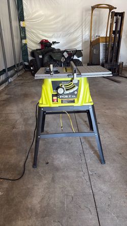 Ryobi tablesaw withstand