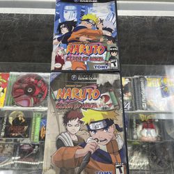Naruto GameCube Games $25 Each Gamehogs 11am-7pm