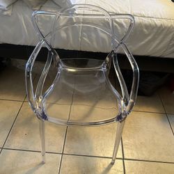Clear Vanity Chair