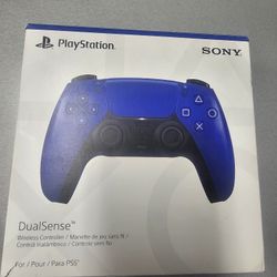 Sony PS5 Blue DualSense Wireless Controller brand new in box