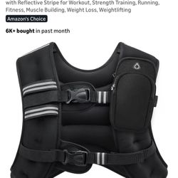 Zulus Weighted Vest 16 Lbs New In A Box 