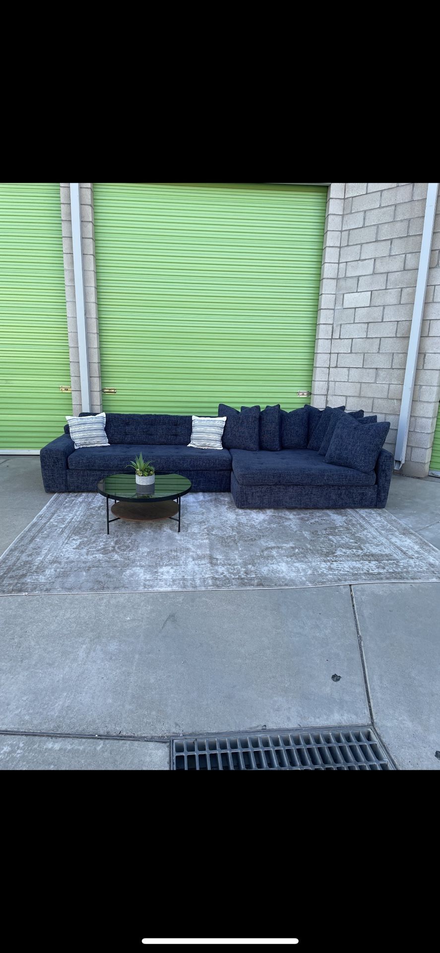 *Free Delivery* Macys Sectional Couch Sofa 