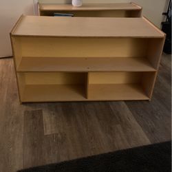 Furniture, Double-Sided Storage Shelf