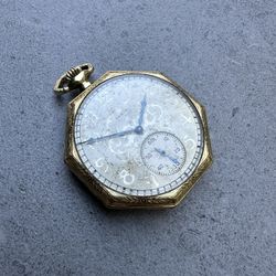 1932 Elgin Gold Filled Pocket Watch
