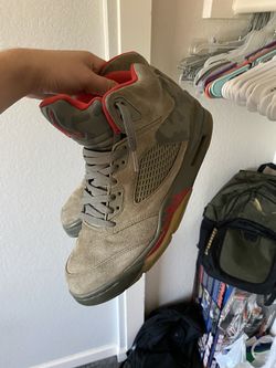 Jordan 5 olive green