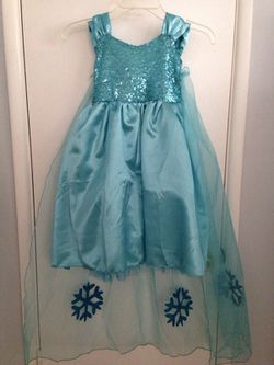Elsa gown size 5