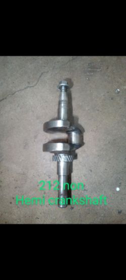 Predator 212 crankshaft