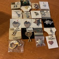 NEW BROOCHES AT 2x $1.00 .