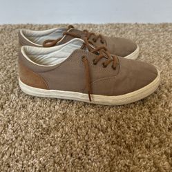 Big Boys Size 4 Brown Dress Sneaker 