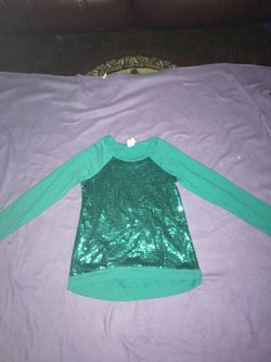 Girls teal shirt