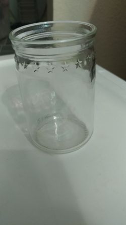 Vintage jelly jar