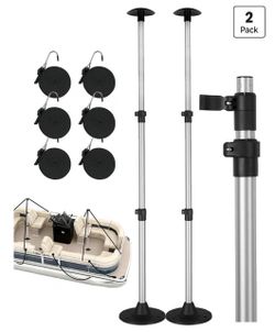 Boat Cover Support Poles Adjustable Telescoping Aluminum