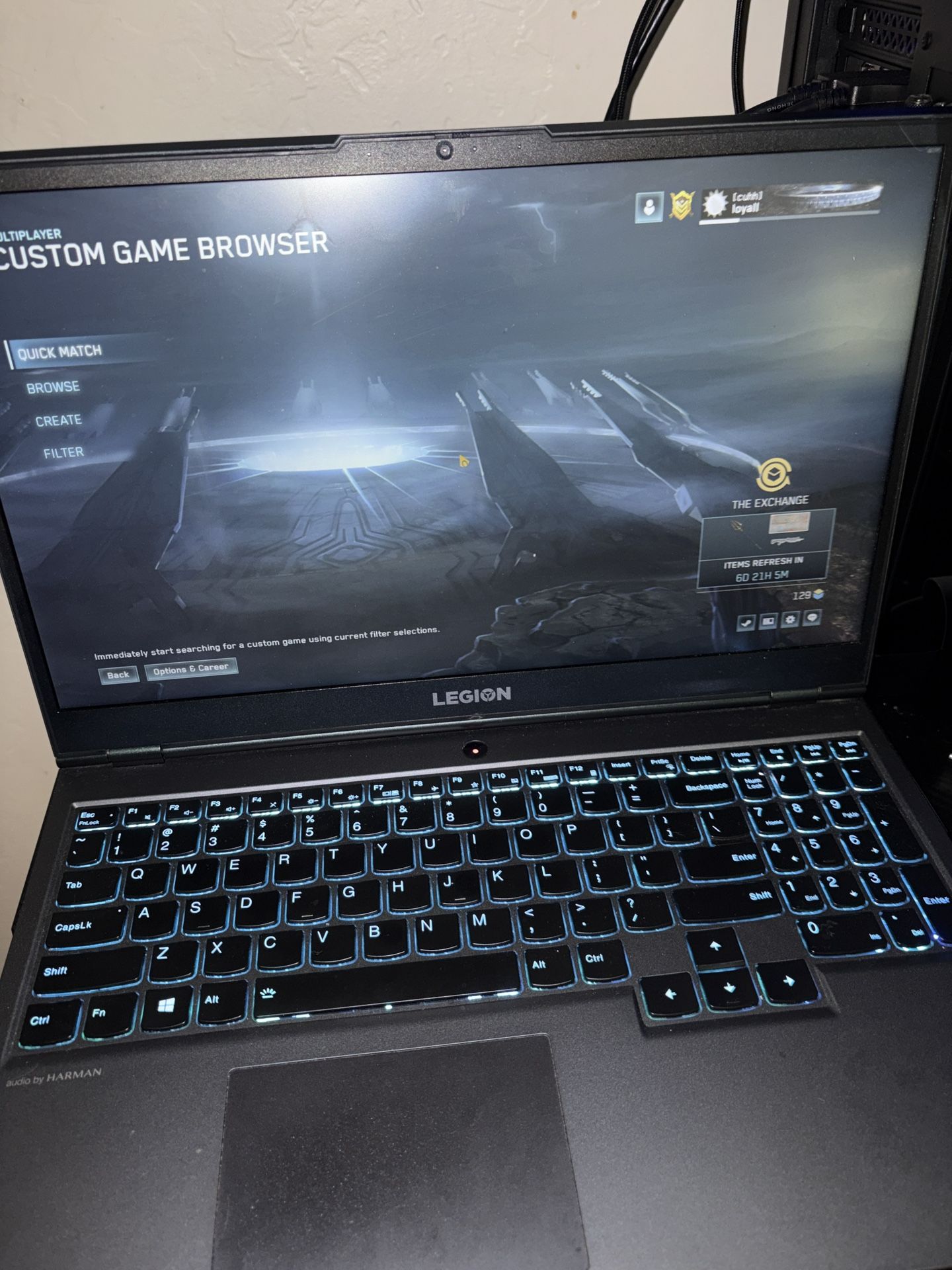 Legion 5 Gaming Laptop