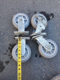 6" KC Wheel Casters Set
