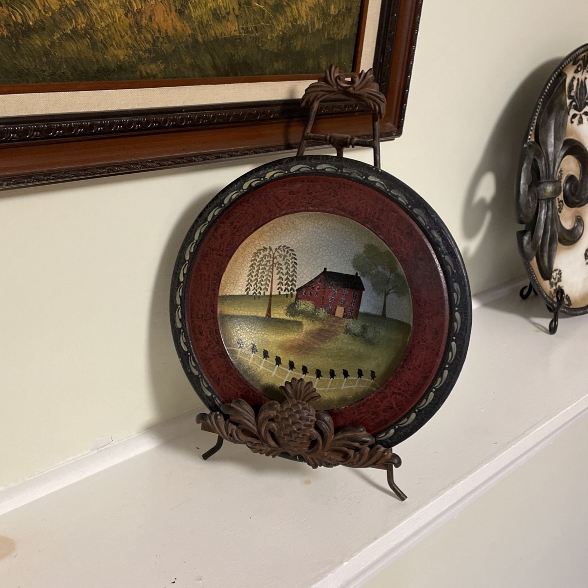 Hand Painted Decorative Dish