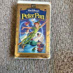 Disney’s Peter Pan VHS – 45th Anniversary Limited Edition (Fully Restored)