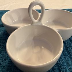 Crate And Barrel Divided dish