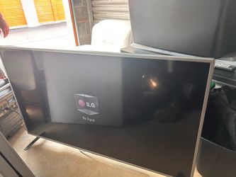 60” lg tv with remote
