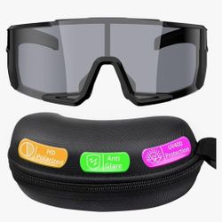 Polarized Sports Sunglasses UV400 Protection 