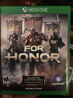 Xbox One For Honor Xbox One Game