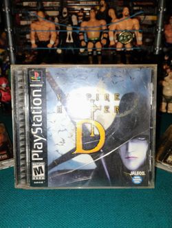 "Vampire Hunter D" PlayStation 1 Game ( Vintage 2000 )