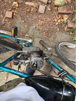 Gas Powered Bike