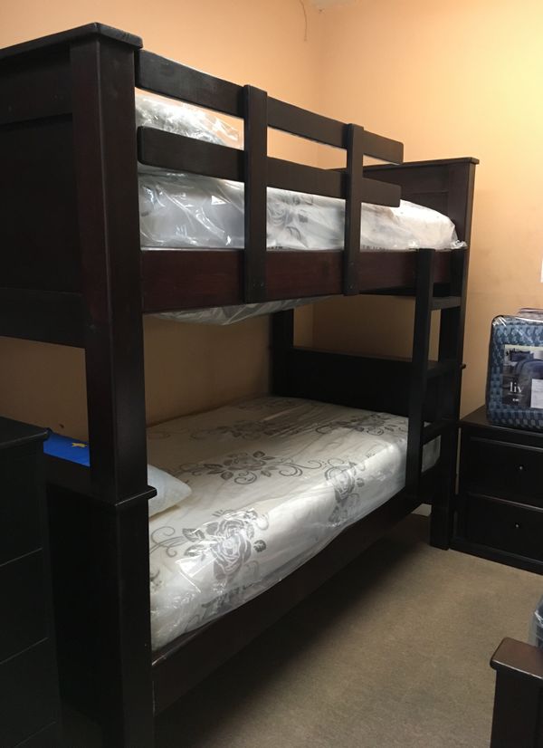 Amazing 100 Pinewood Heavy Duty Twin Bunk Bed For In Amazing 100 Pinewood Heavy Duty Twin Bunk Bed