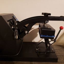 Heat Press With Hat Attachment